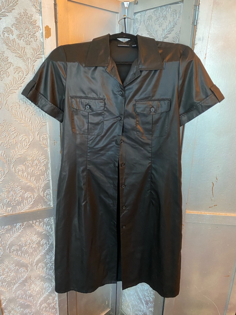 Mexx  vintage Classic Black Shirt Dress